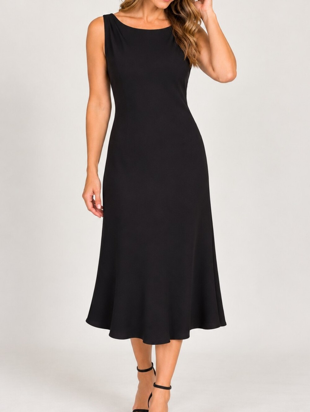 RALPH LAUREN | Women's Black Classic Sleeveless Evening Dress | Size 2
